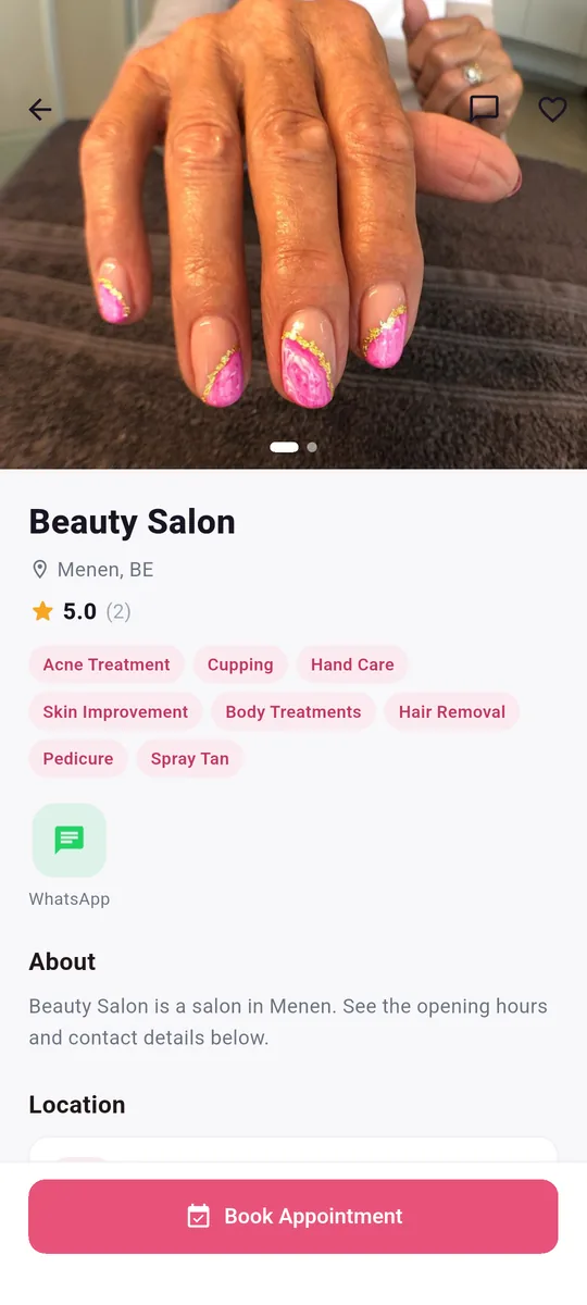 LocalBeautys app — Book and manage, hassle-free