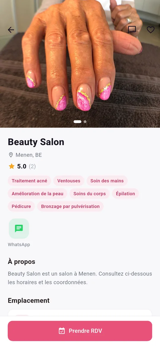 LocalBeautys app — Réserver et gérer, sans effort